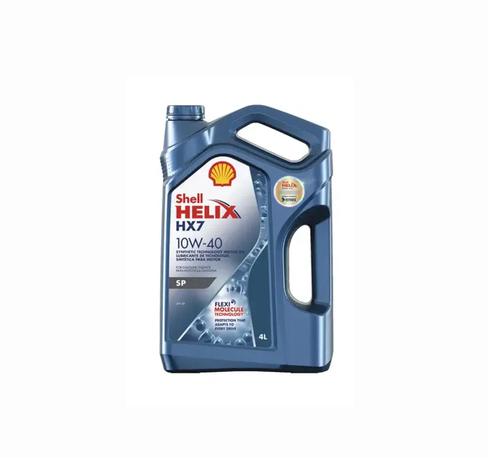 Aceite de Motor SHELL 10W40 Helix HX7 Sintético SP 4L 1