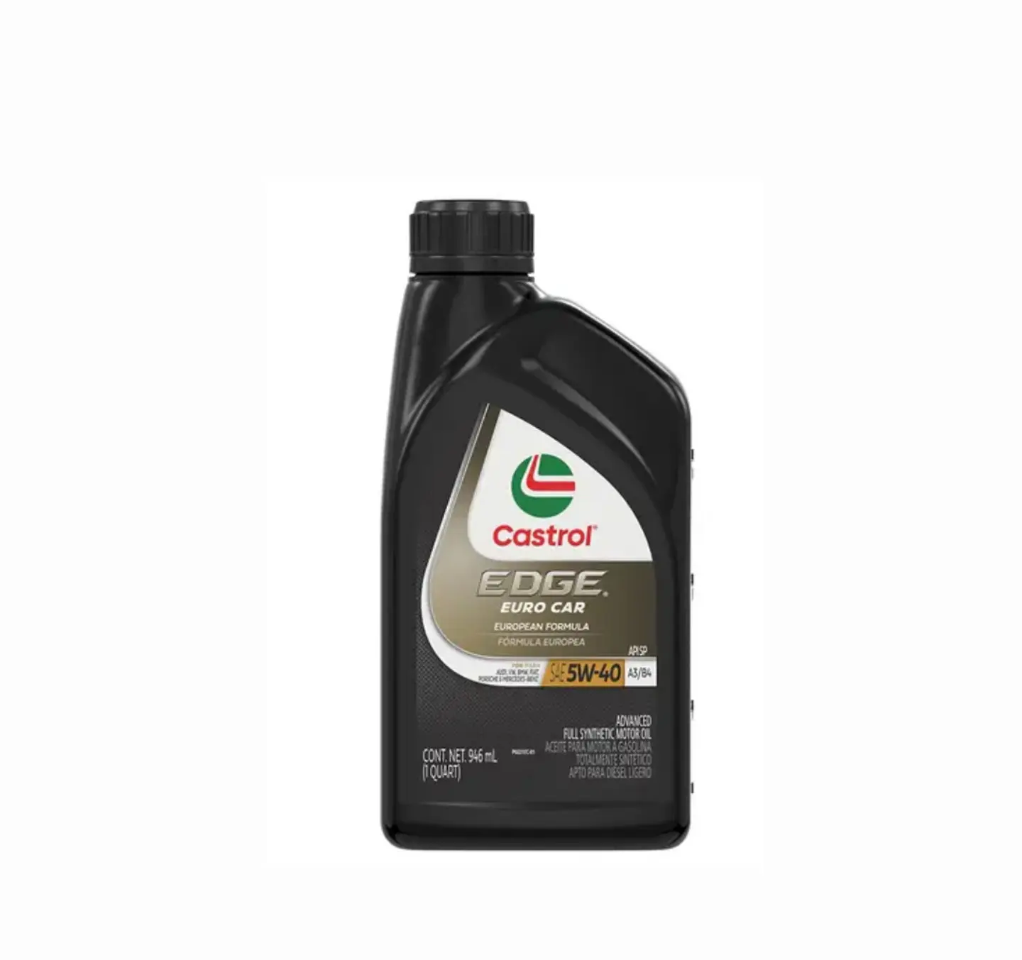Aceite de Motor CASTROL 5W40 Edge Sintético 946ml 1