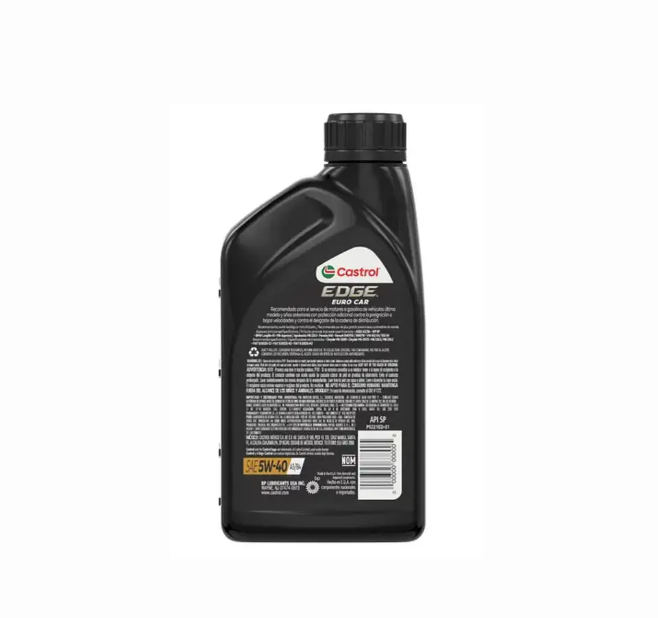 Aceite de Motor CASTROL 5W40 Edge Sintético 946ml 2