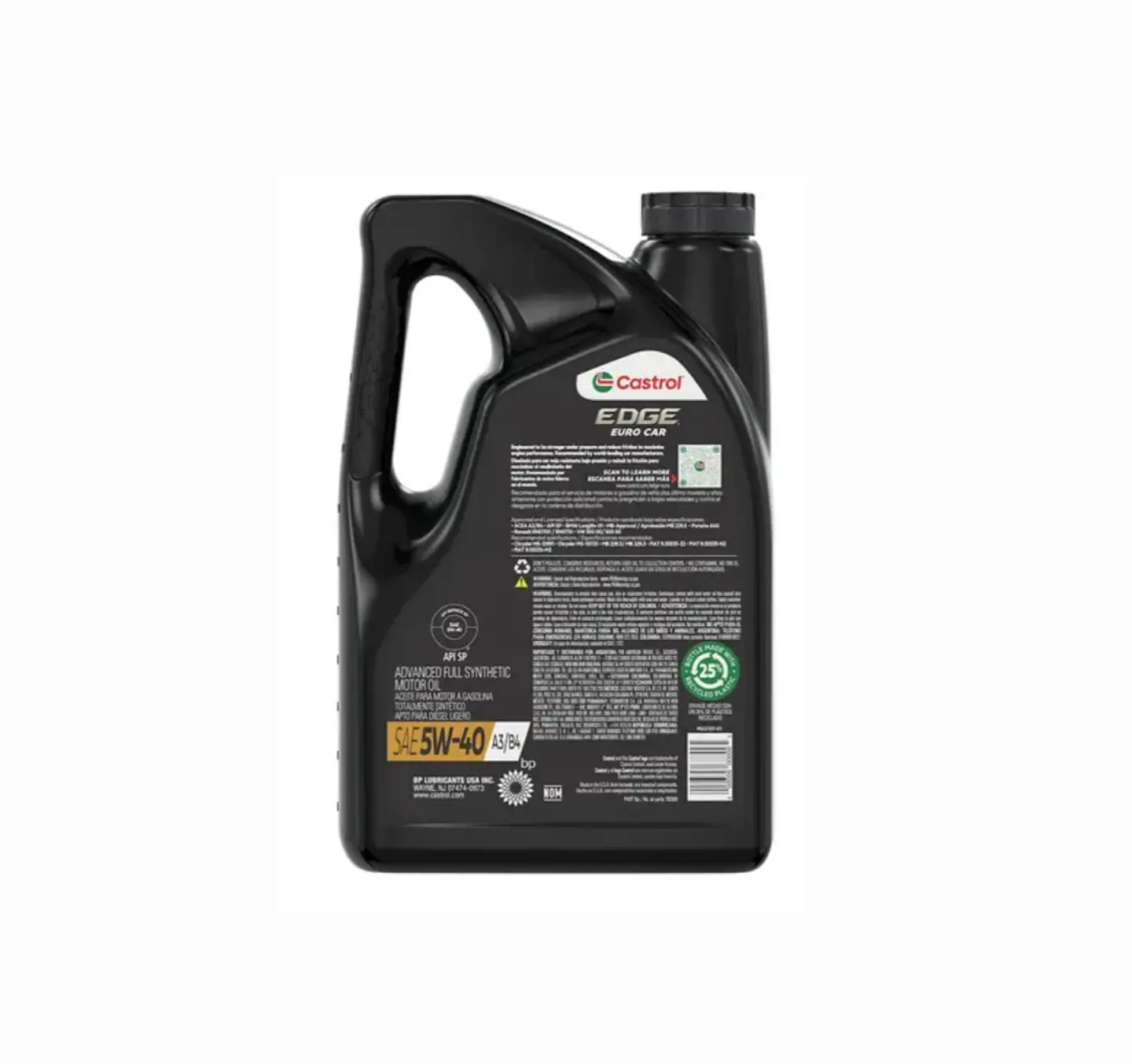 Aceite de Motor CASTROL 5W40 Edge Sintético 4,73L 2