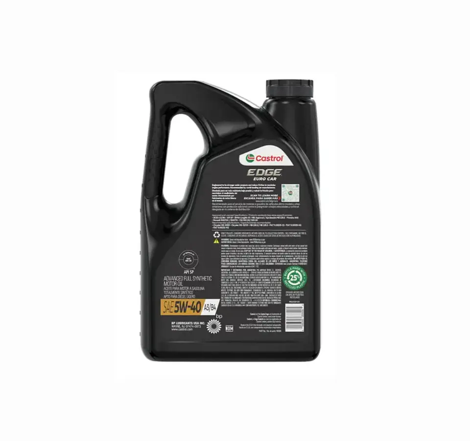 Aceite de Motor CASTROL 5W40 Edge Sintético 4,73L 2