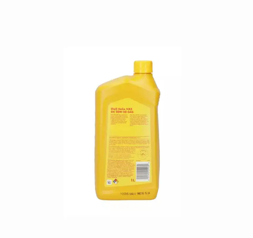 Aceite de Motor SHELL 20W50 Helix HX5 Mineral SN 1L 2
