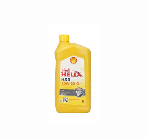 Aceite de Motor SHELL 20W50 Helix HX5 Mineral SN 1L