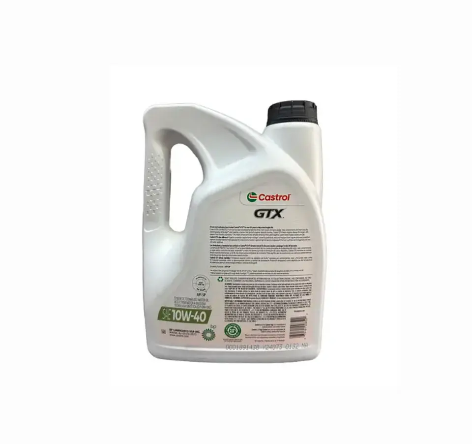 Aceite de Motor CASTROL 10W40 GTX Semi-Sintético 3,78L 2