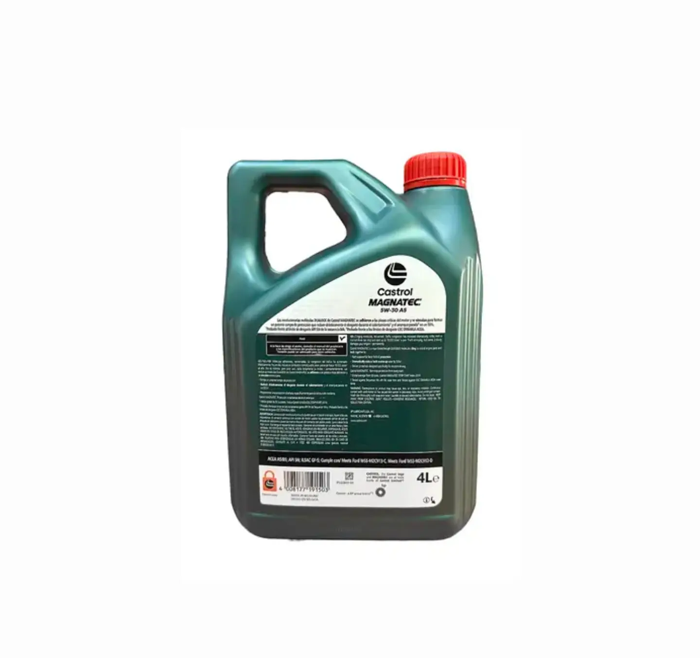 Aceite de Motor CASTROL 5W30 Magnatec Sintético A5 4L 3