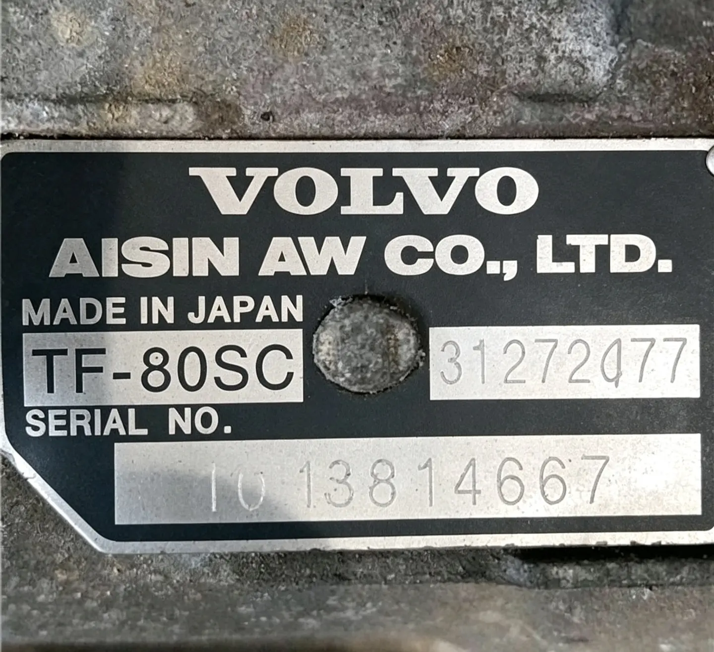 Volvo s60 2.0 año 2011 caja de cambio automática 4