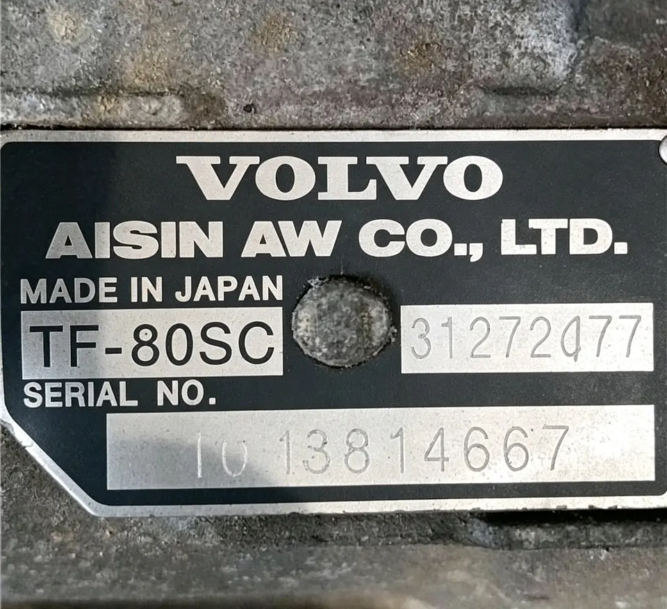 Volvo s60 2.0 año 2011 caja de cambio automática 4