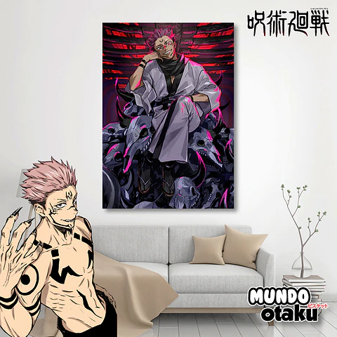 Cuadro Madera MDF - Jujutsu Kaisen