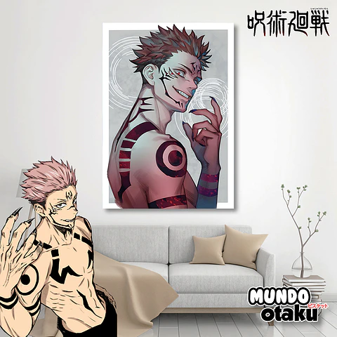 Cuadro Madera MDF - Jujutsu Kaisen