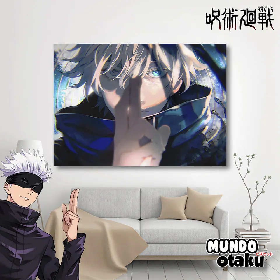 Cuadro Madera MDF - Jujutsu Kaisen 1