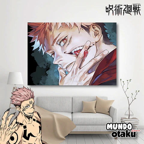 Cuadro Madera MDF - Jujutsu Kaisen