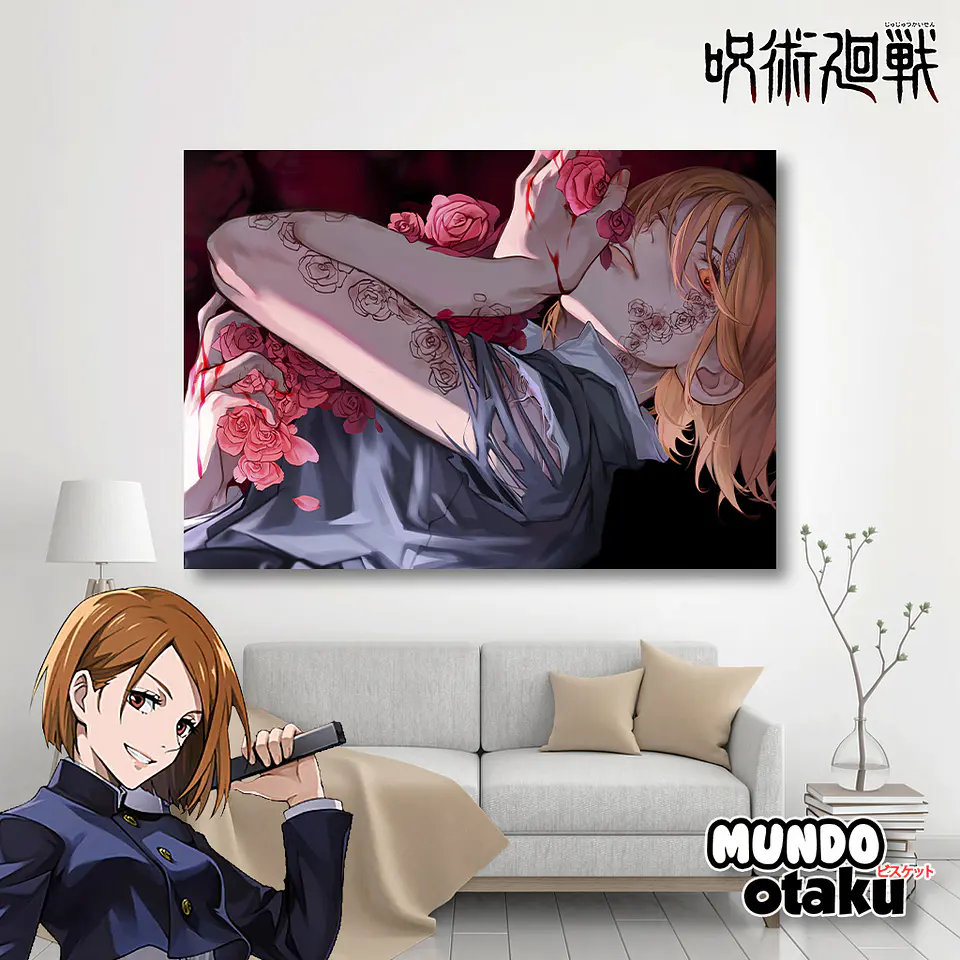 Cuadro Madera MDF - Jujutsu Kaisen 1