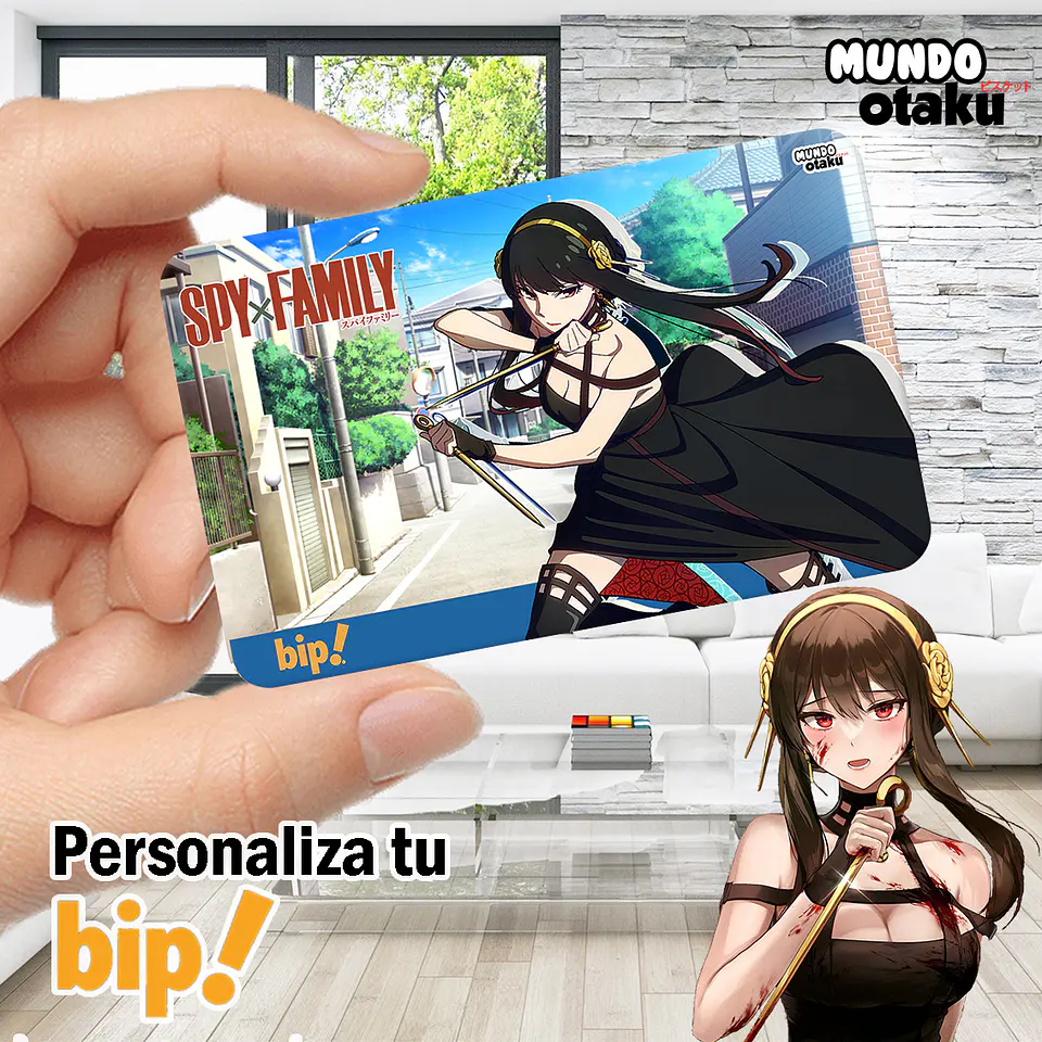 Stickers Tarjeta Bip! - Spy × Family 1