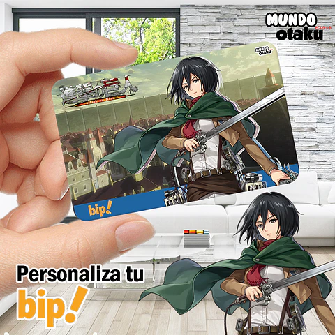 Stickers Tarjeta Bip! - Shingeki no Kyojin