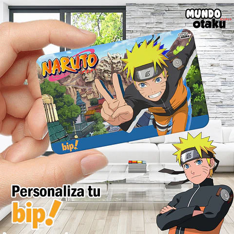 Stickers Tarjeta Bip! - Naruto