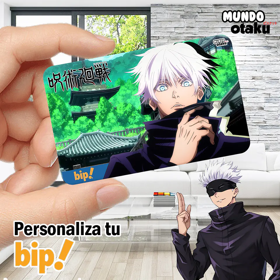 Stickers Tarjeta Bip! - Jujutsu Kaisen 1