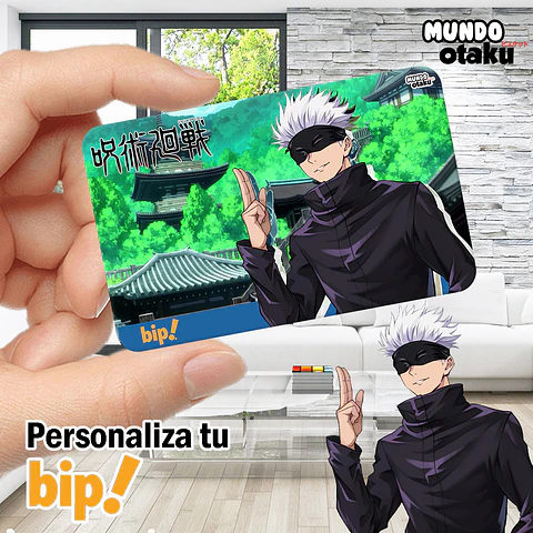 Stickers Tarjeta Bip! - Jujutsu Kaisen
