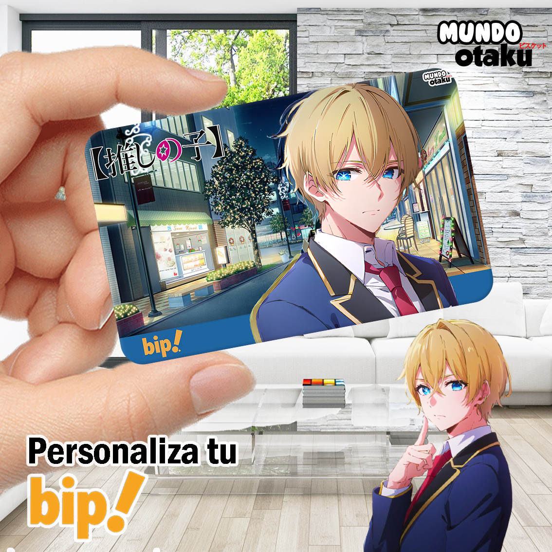 Sticker Tarjeta Bip! - Oshi no Ko