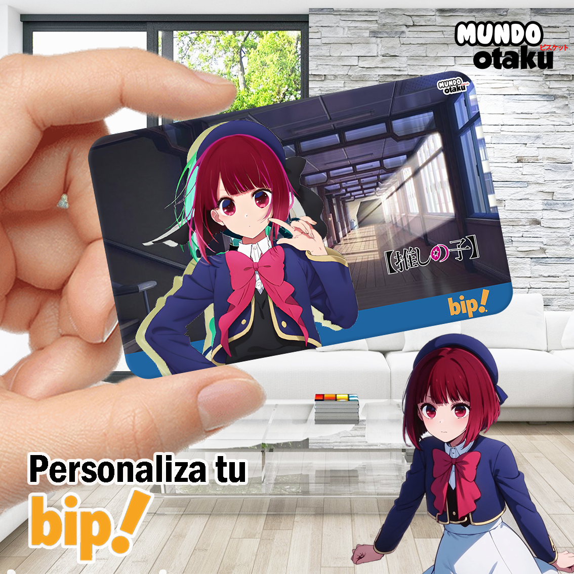 Sticker Tarjeta Bip! - Oshi no Ko