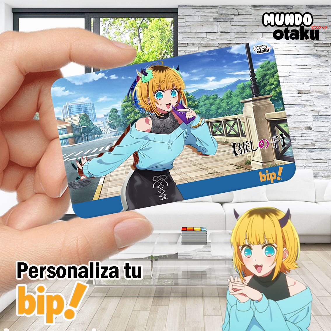 Sticker Tarjeta Bip! - Oshi no Ko