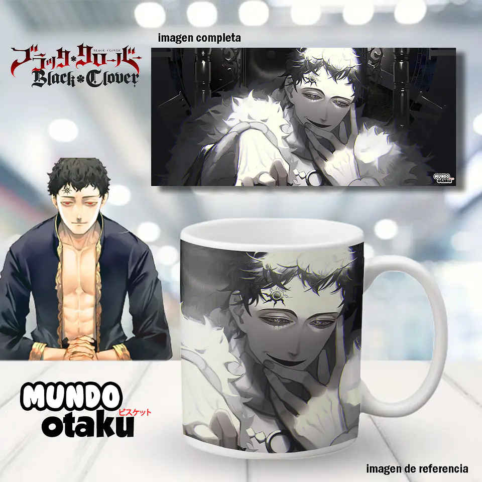 Taza - Black Clover 1