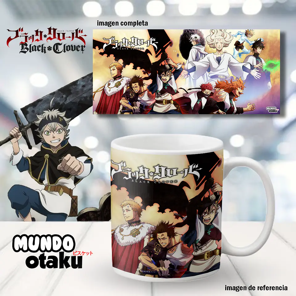 Taza - Black Clover 1