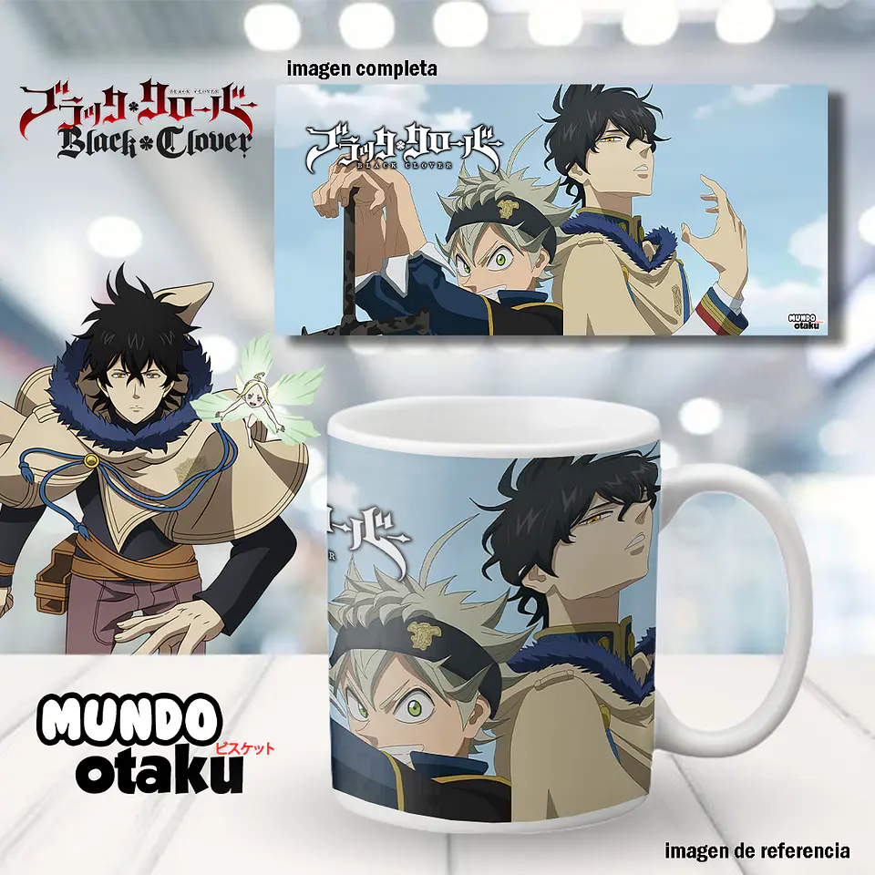Taza - Black Clover 1