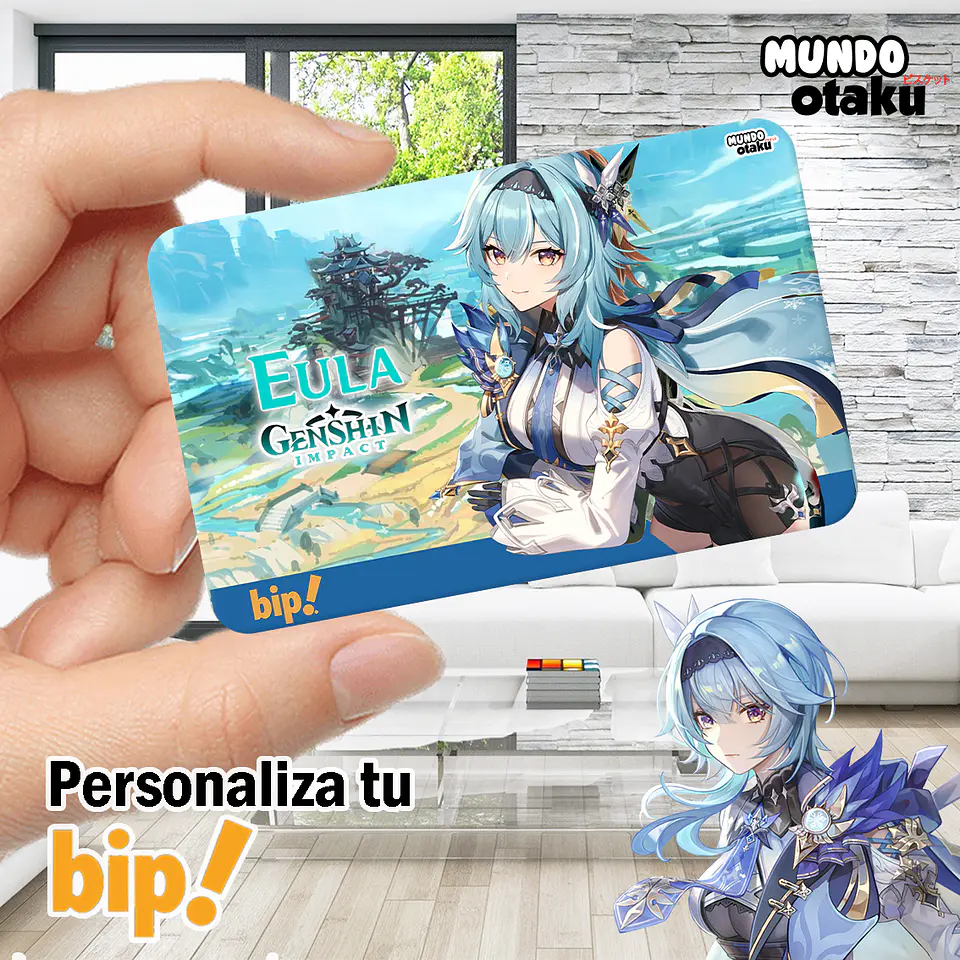 Sticker Tarjeta Bip! - Genshin Impact 1