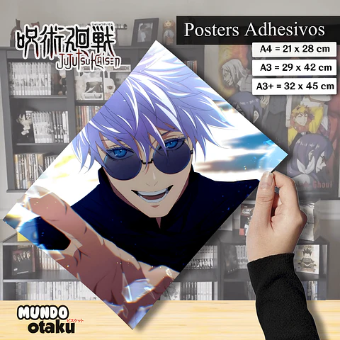 Póster Adhesivo - Jujutsu Kaisen