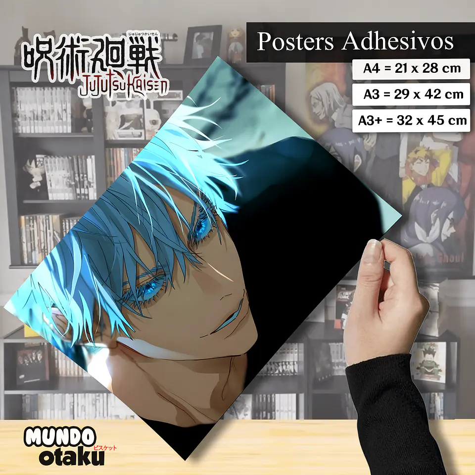 Póster Adhesivo - Jujutsu Kaisen  1