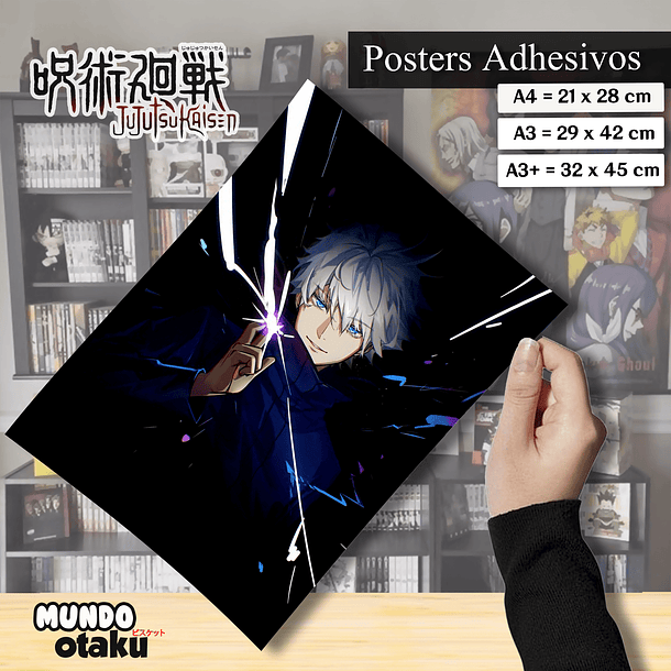 Póster Adhesivo - Jujutsu Kaisen