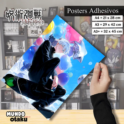 Póster Adhesivo - Jujutsu Kaisen