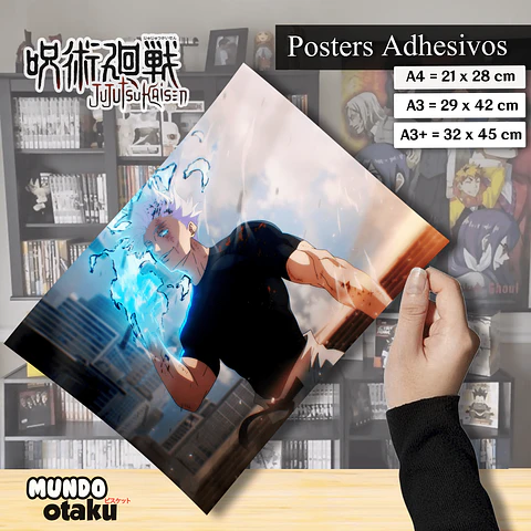 Póster Adhesivo - Jujutsu Kaisen