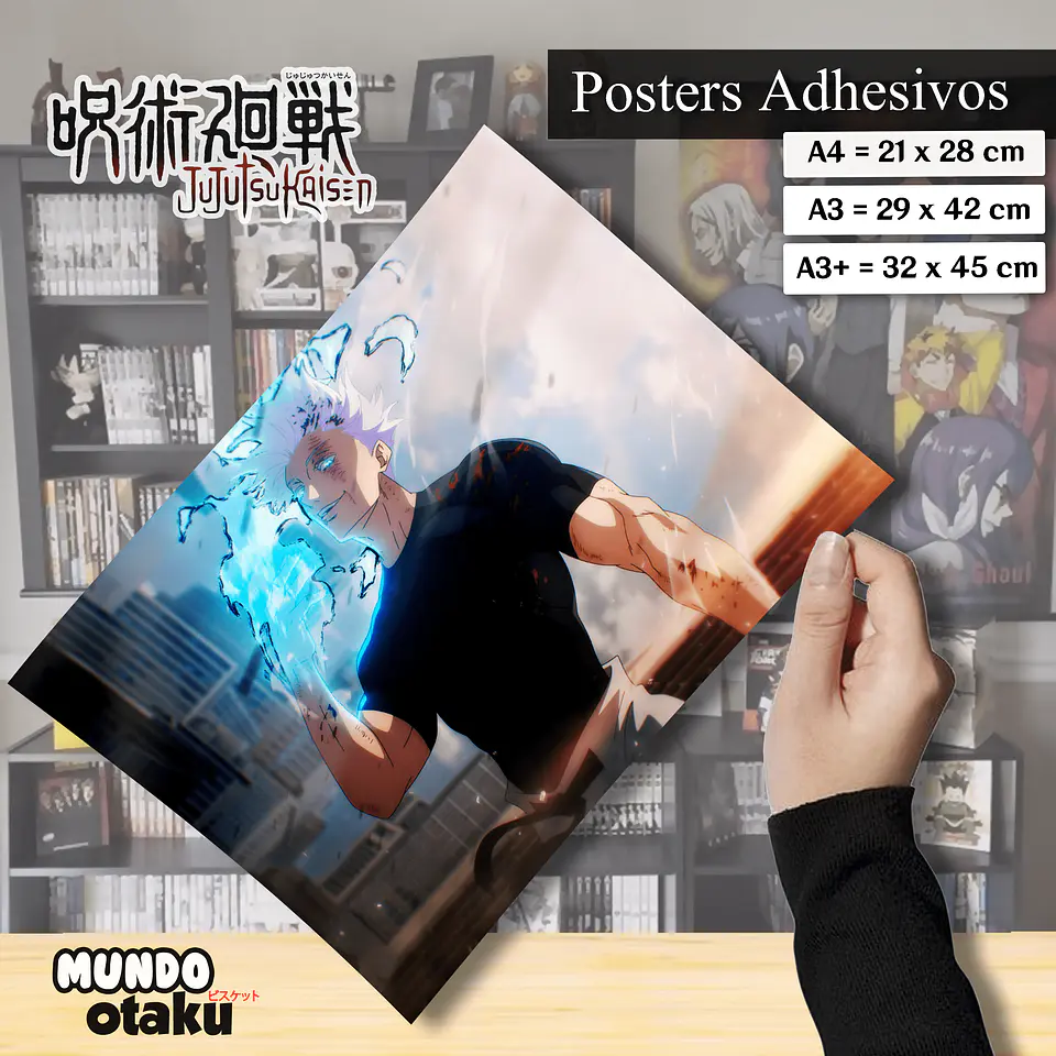 Póster Adhesivo - Jujutsu Kaisen 1