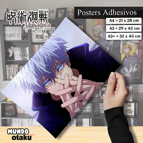 Póster Adhesivo - Jujutsu Kaisen