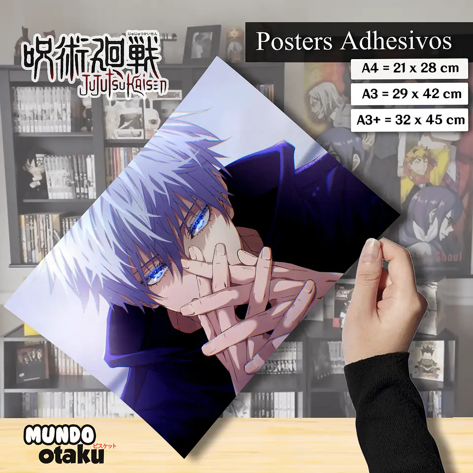 Póster Adhesivo - Jujutsu Kaisen 1