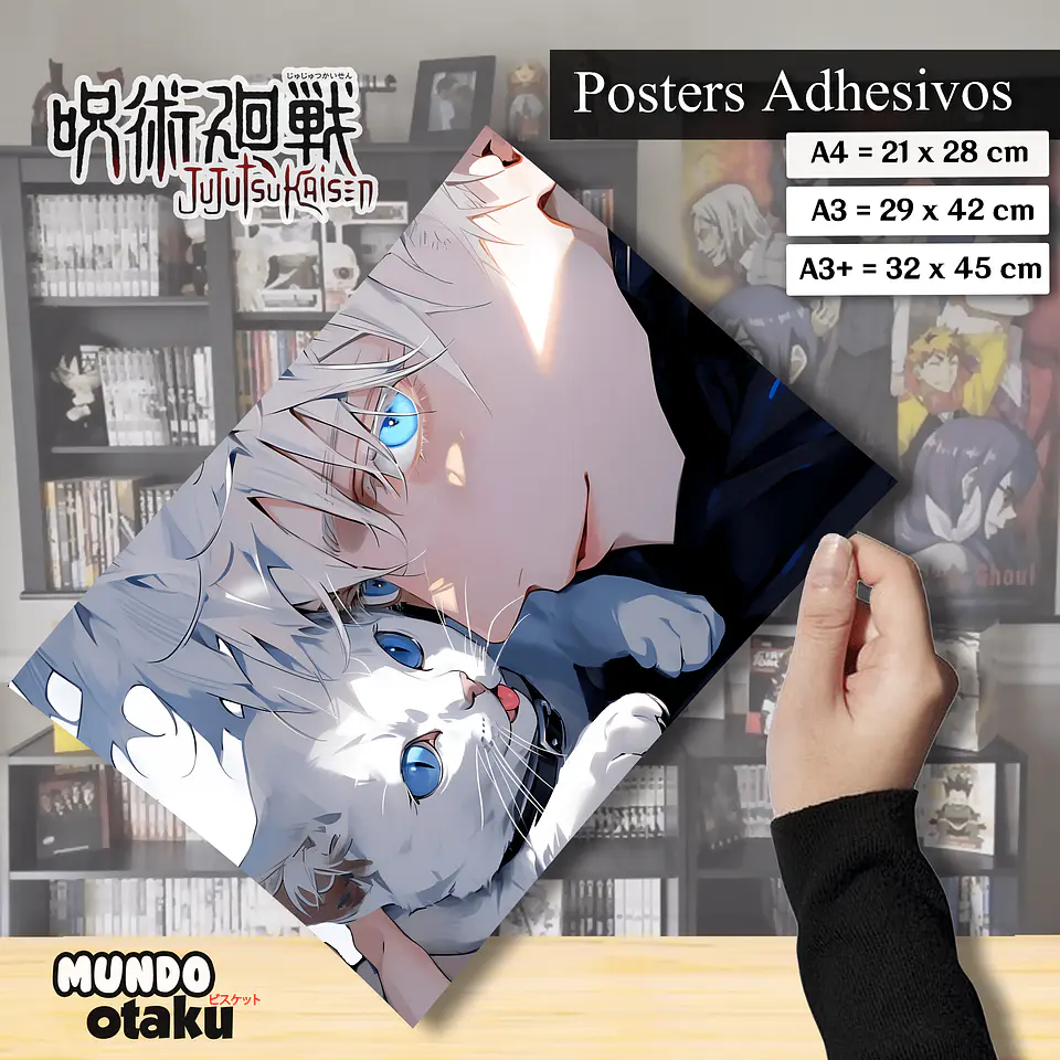 Póster Adhesivo - Jujutsu Kaisen 1