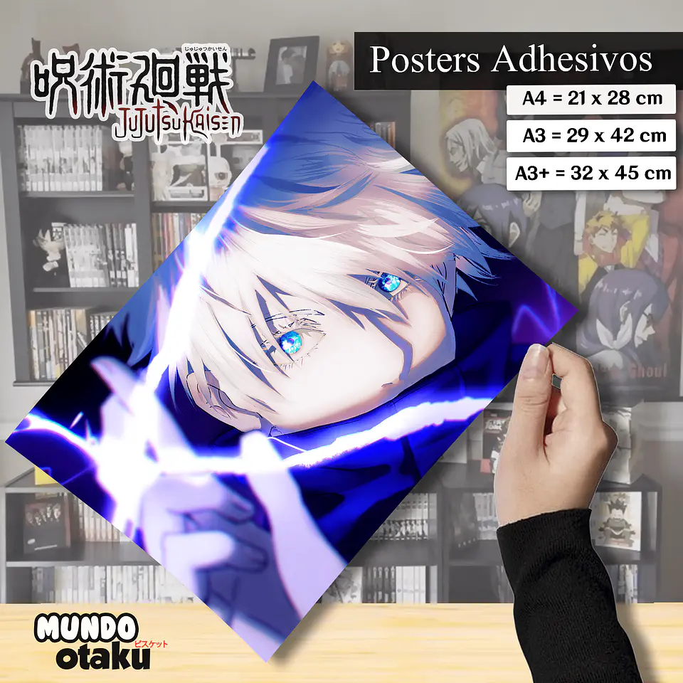 Póster Adhesivo - Jujutsu Kaisen 1