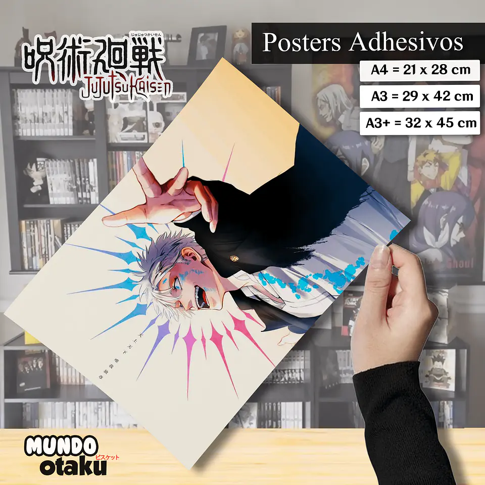 Póster Adhesivo - Jujutsu Kaisen 1