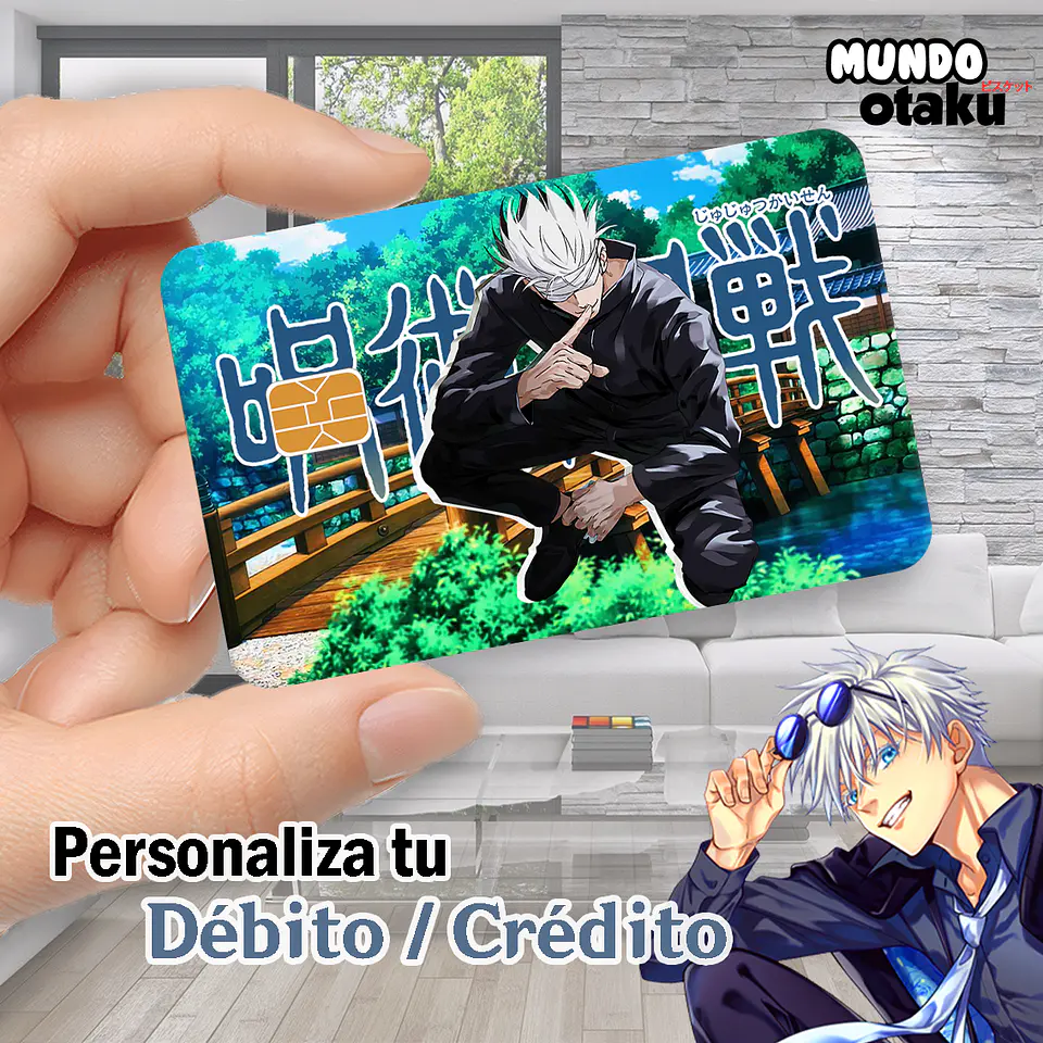 Sticker Tarjeta - Jujutsu Kaisen 1