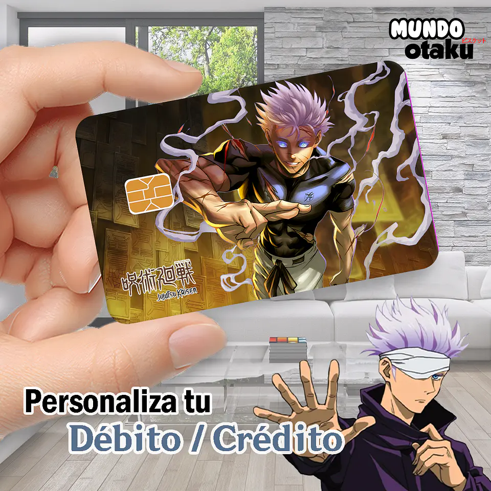 Sticker Tarjeta - Jujutsu Kaisen 1