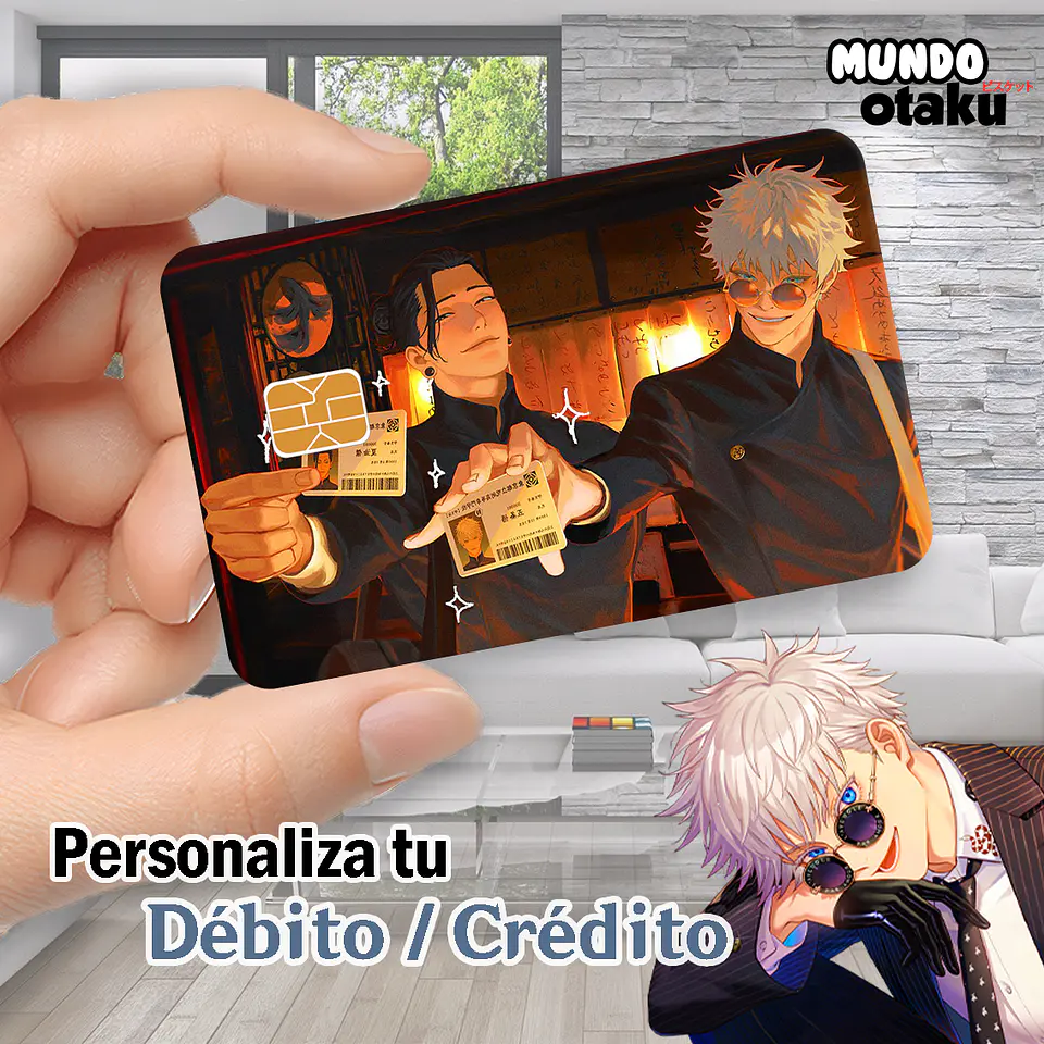 Sticker Tarjeta - Jujutsu Kaisen 1
