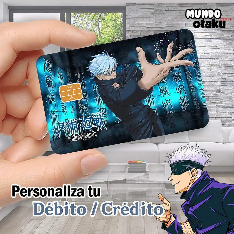 Sticker Tarjeta - Jujutsu Kaisen 1