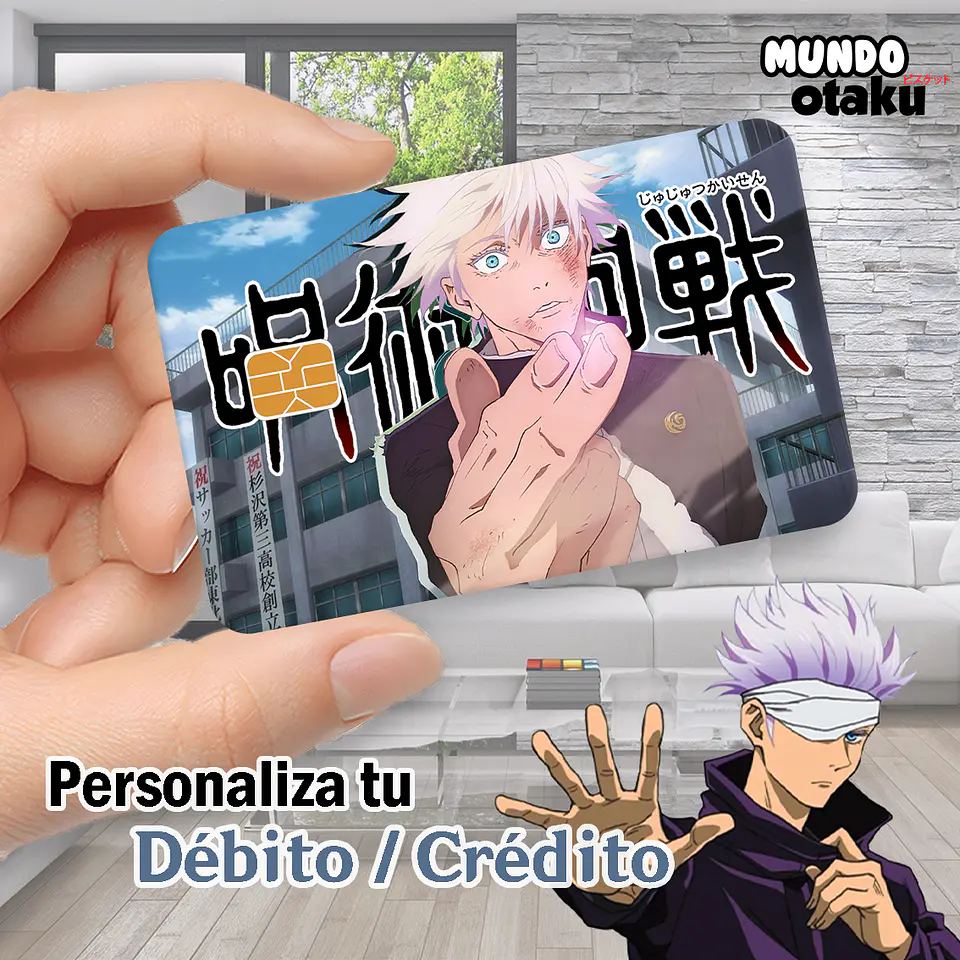 Sticker Tarjeta - Jujutsu Kaisen 1