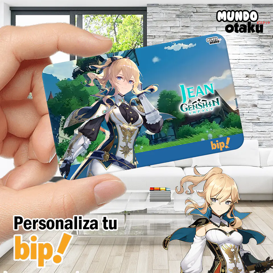 Sticker Tarjeta Bip! - Genshin Impact 1