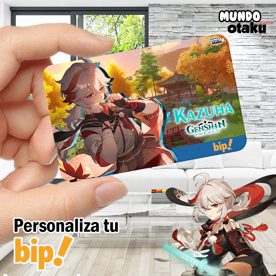 Sticker Tarjeta Bip! - Genshin Impact 1