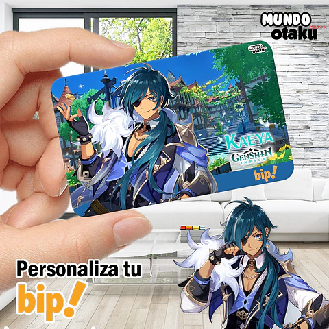 Sticker Tarjeta Bip! - Genshin Impact