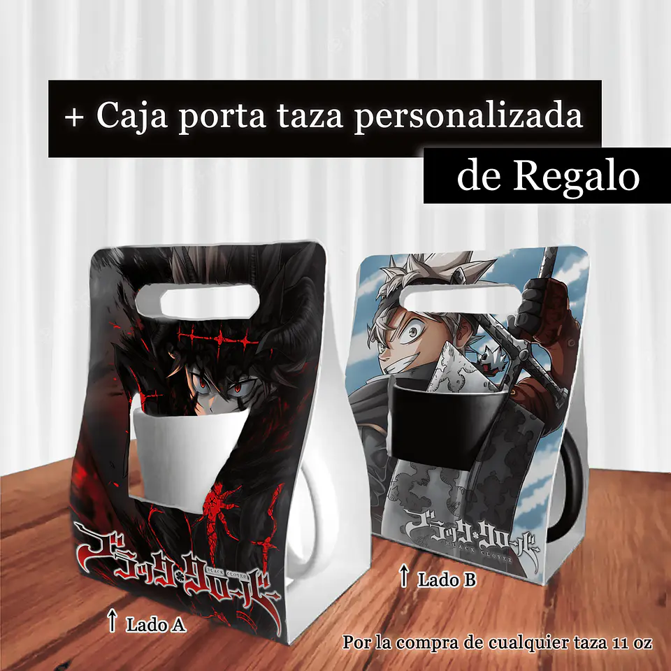 Taza - Black Clover 3
