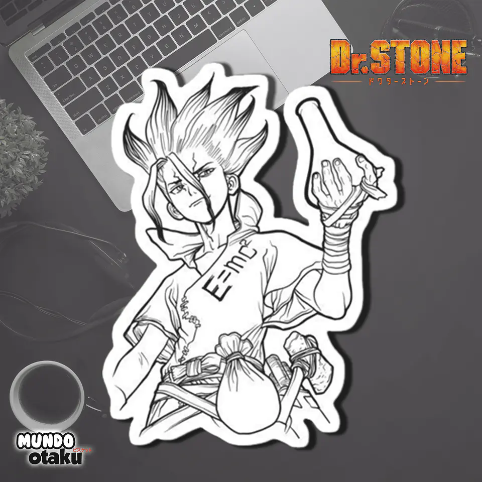 Set 15 Stickers  - Dr Stone 7