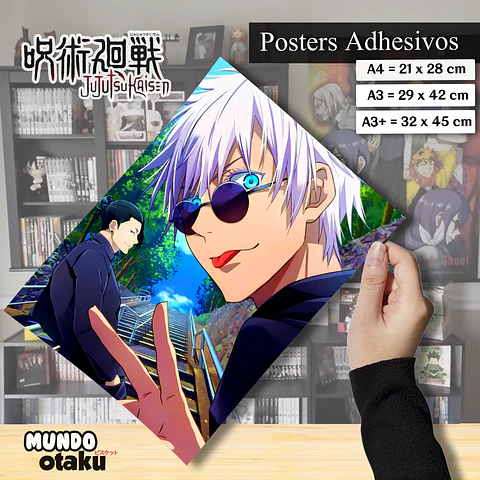 Póster Adhesivo - Jujutsu Kaisen